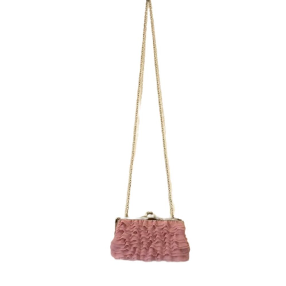 NWT Kate Landry Pink Ruffle Bag - Picture 7 of 8